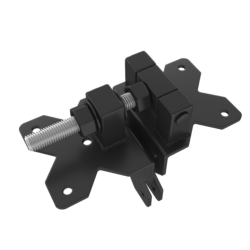 3 1/2 X 3 1/2 - Black Heavy Duty Adjustable Hinge (non self closing)