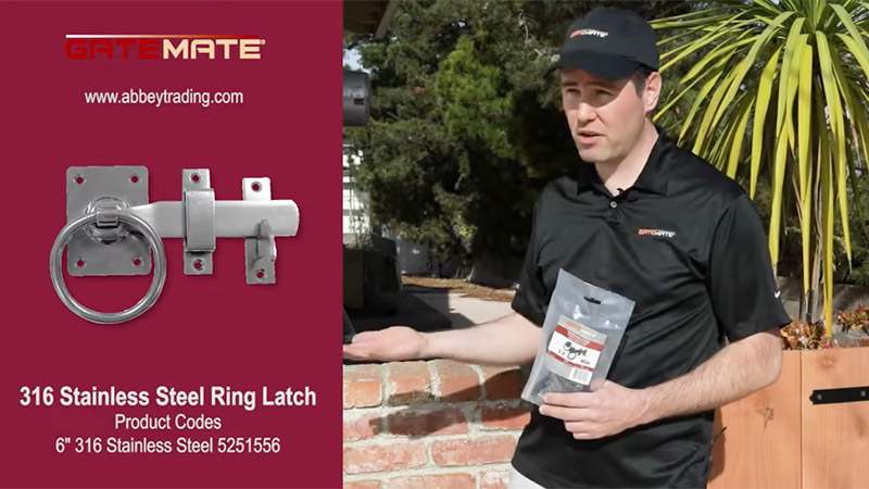 Gatemate Ring Gate Latches Features And Benefits Abbey 2408